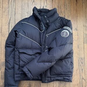 Women’s EMS nylon shell goose down winter coat